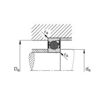 FAG Spindle bearings - HCB7004-C-2RSD-T-P4S