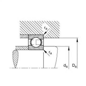 FAG Deep groove ball bearings - 16038