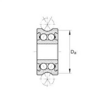 FAG Track rollers with profiled outer ring - LFR5308-50-2Z