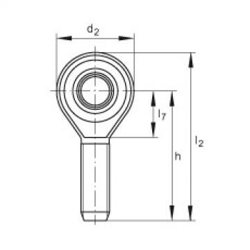 FAG Rod ends - GAKSR8-PS