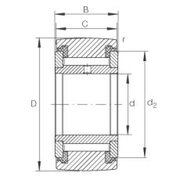 FAG Yoke type track rollers - NATV20-PP