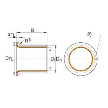 FAG Flanged bushes - EGF10170-E40