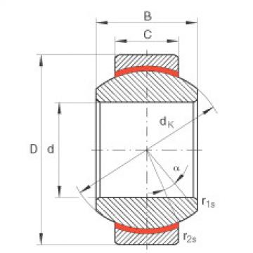 FAG Radial spherical plain bearings - GE25-FW