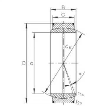 FAG Radial spherical plain bearings - GE480-DO