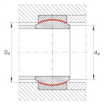 FAG Radial spherical plain bearings - GE17-UK