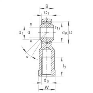 FAG Rod ends - GIKL14-PB