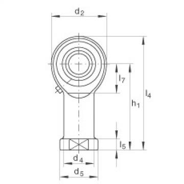 FAG Rod ends - GIKL14-PB