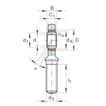 FAG Rod ends - GAR10-UK