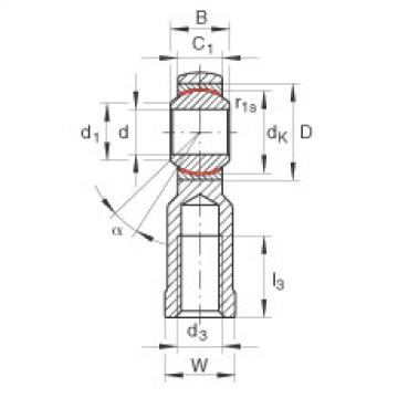 FAG Rod ends - GIKPR10-PW