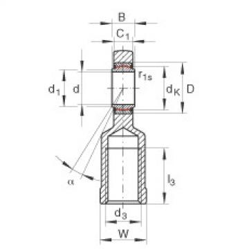 FAG Rod ends - GIL50-UK-2RS