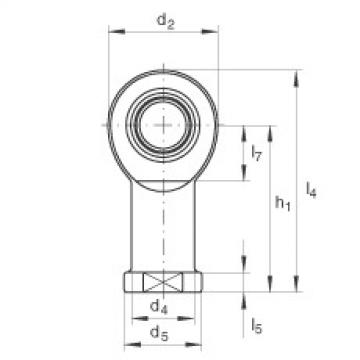 FAG Rod ends - GIL50-UK-2RS