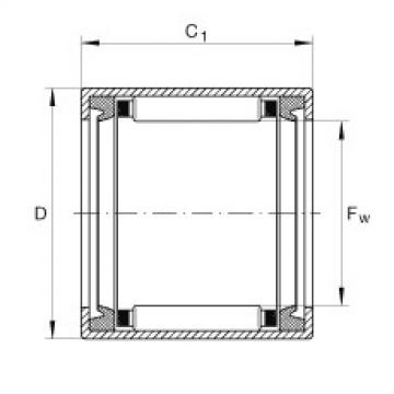 FAG Drawn cup needle roller bearings with open ends - SCE1212-PP