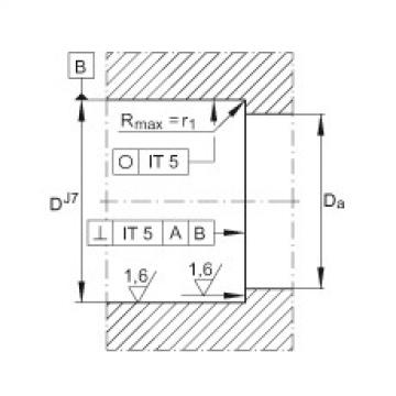 FAG Axial angular contact ball bearings - ZKLN2557-2RS-PE