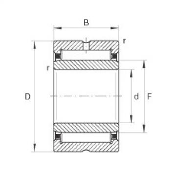 FAG Needle roller bearings - NA4826-XL