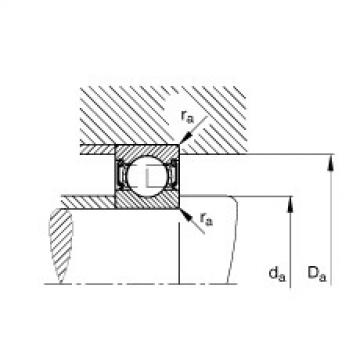 FAG Deep groove ball bearings - 6005-2RSR