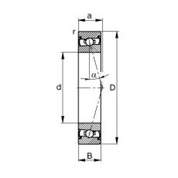 FAG Spindle bearings - HSS7019-C-T-P4S