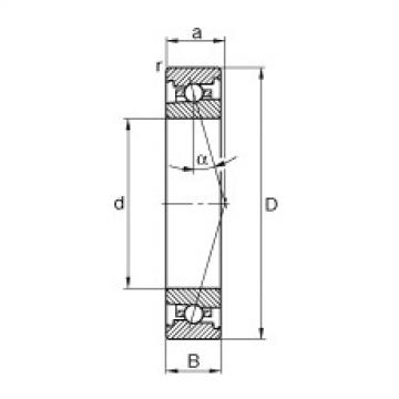 FAG Spindle bearings - HS71904-C-T-P4S