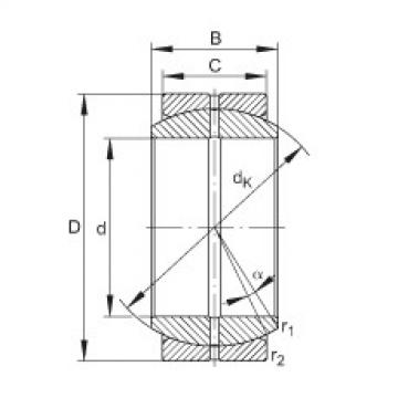 FAG Radial spherical plain bearings - GE200-DO