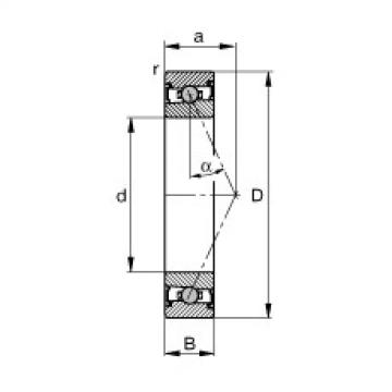 FAG Spindle bearings - HCS7018-E-T-P4S