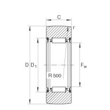 FAG Yoke type track rollers - RNA2201-2RSR