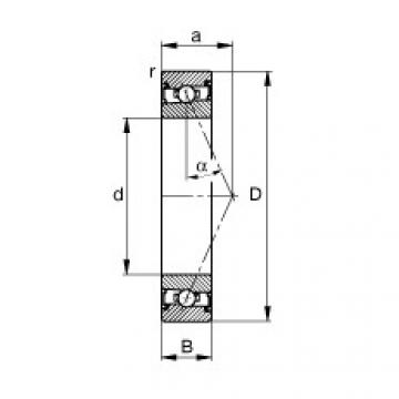 FAG Spindle bearings - HSS7007-E-T-P4S