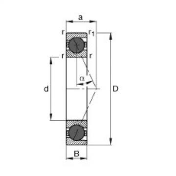 FAG Spindle bearings - HCB7003-E-T-P4S