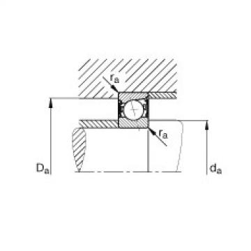 FAG Spindle bearings - B7000-E-2RSD-T-P4S