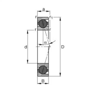 FAG Spindle bearings - HCB7006-C-T-P4S