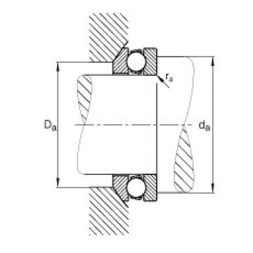 FAG Axial deep groove ball bearings - 53238-MP