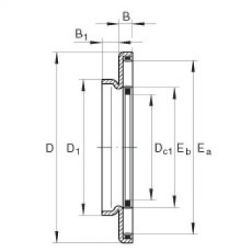 FAG Axial needle roller bearings - AXW25