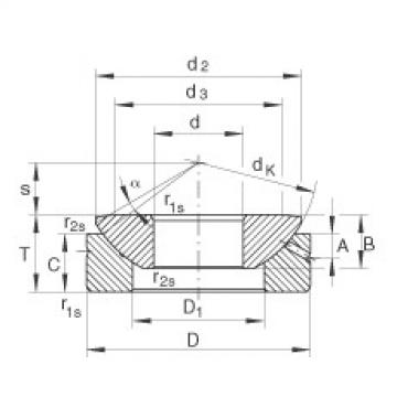 FAG Axial spherical plain bearings - GE180-AX