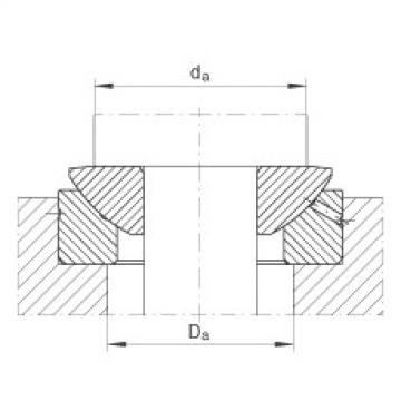 FAG Axial spherical plain bearings - GE180-AX