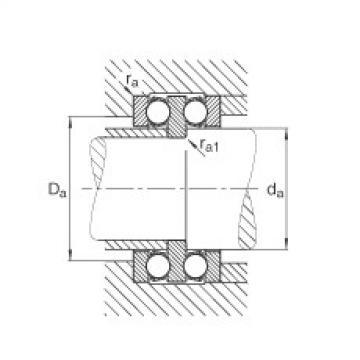 FAG Axial deep groove ball bearings - 52204