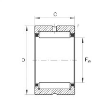 FAG Needle roller bearings - NK110/30-XL