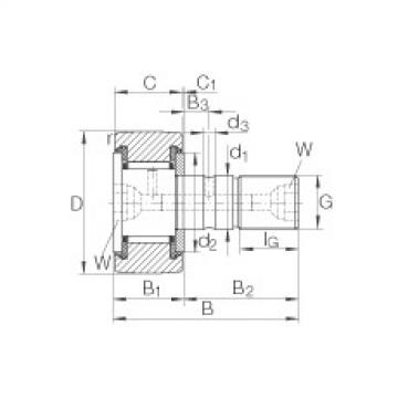 FAG Stud type track rollers - KR32-PP