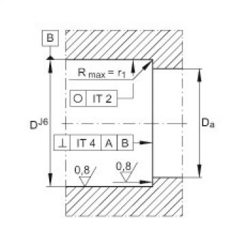 FAG Axial angular contact ball bearings - 7602012-2RS-TVP