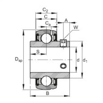 FAG Radial insert ball bearings - SUC205