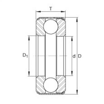 FAG Axial deep groove ball bearings - B7