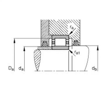 FAG Cylindrical roller bearings - NU10/500-TB-M1