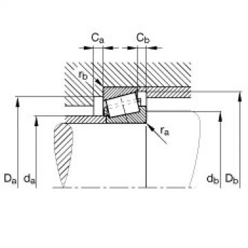 FAG Tapered roller bearings - 30203-A