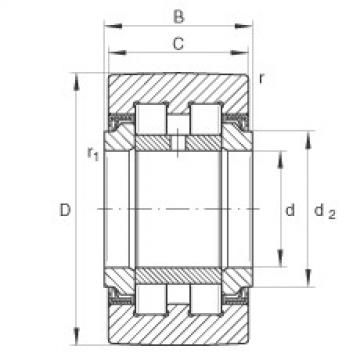 FAG Yoke type track rollers - PWTR4090-2RS-XL