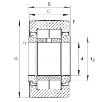 FAG Yoke type track rollers - NUTR2562