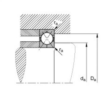 FAG Four point contact bearings - QJ1036-N2-MPA