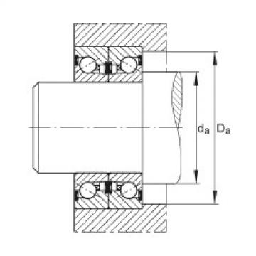 FAG Axial angular contact ball bearings - BSB3062-2Z-SU