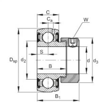 FAG Radial insert ball bearings - SUG206