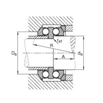 FAG Axial deep groove ball bearings - 54207