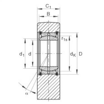 FAG Hydraulic rod ends - GF70-DO