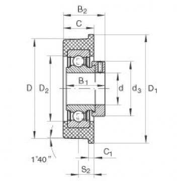 FAG Radial insert ball bearings - CRB25/70-XL