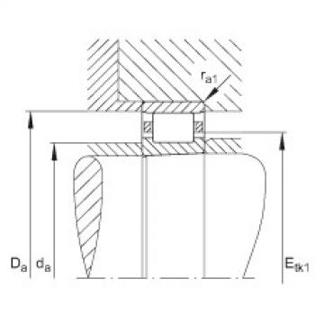 FAG Cylindrical roller bearings - N1034-K-M1-SP