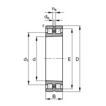 FAG Cylindrical roller bearings - NN3007-AS-K-M-SP